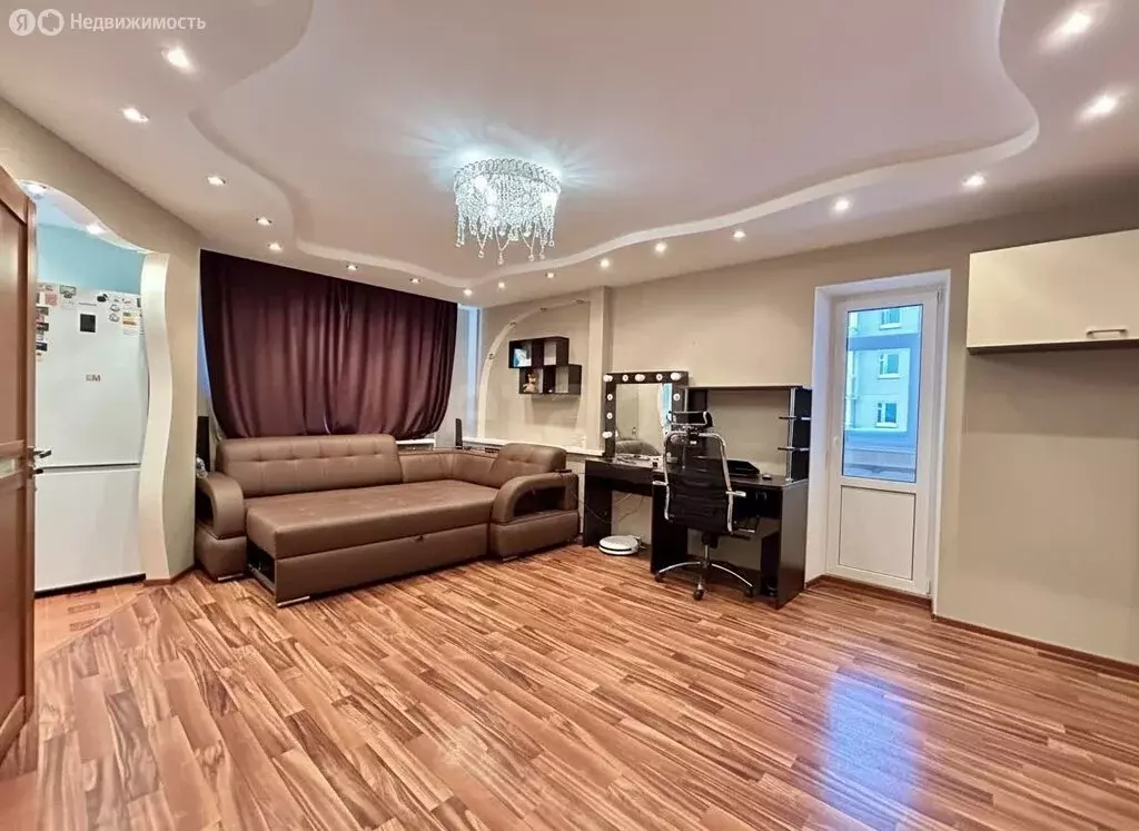 Квартира-студия: Усинск, улица Мира, 13А (34 м) - Фото 1