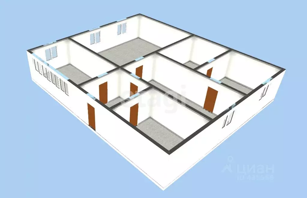 Дом в Белгородская область, Губкинский городской округ, с. Мелавое ул. ... - Фото 2