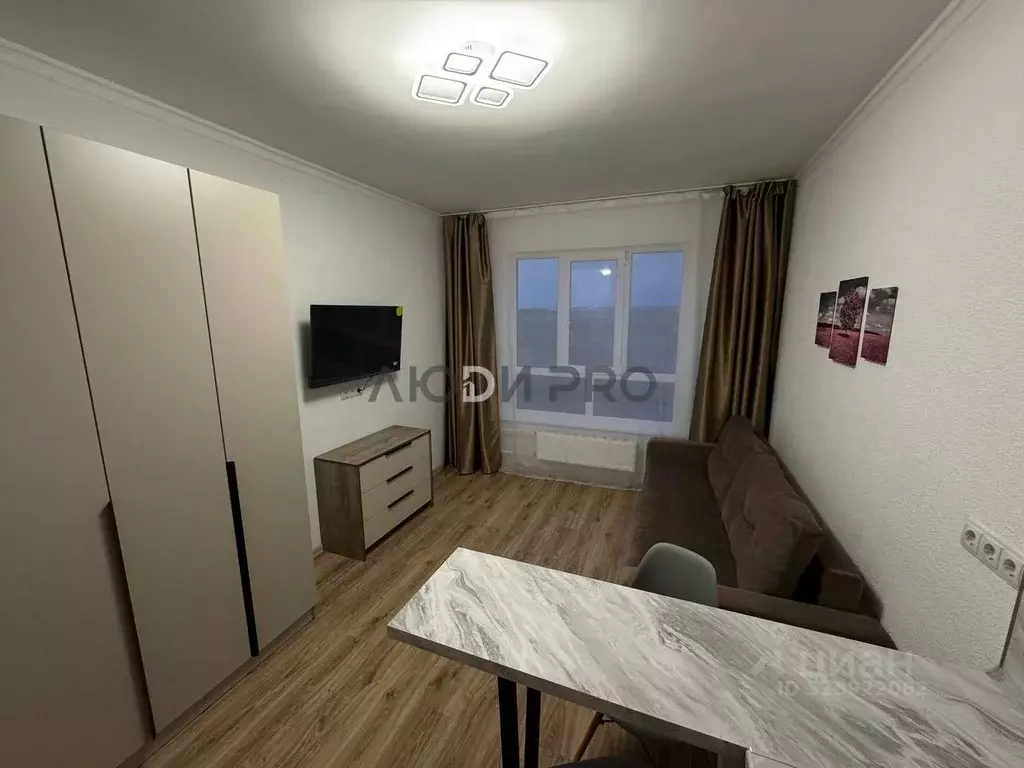 Студия Тверская область, Тверь ул. Левитана, 93А (22.0 м) - Фото 2