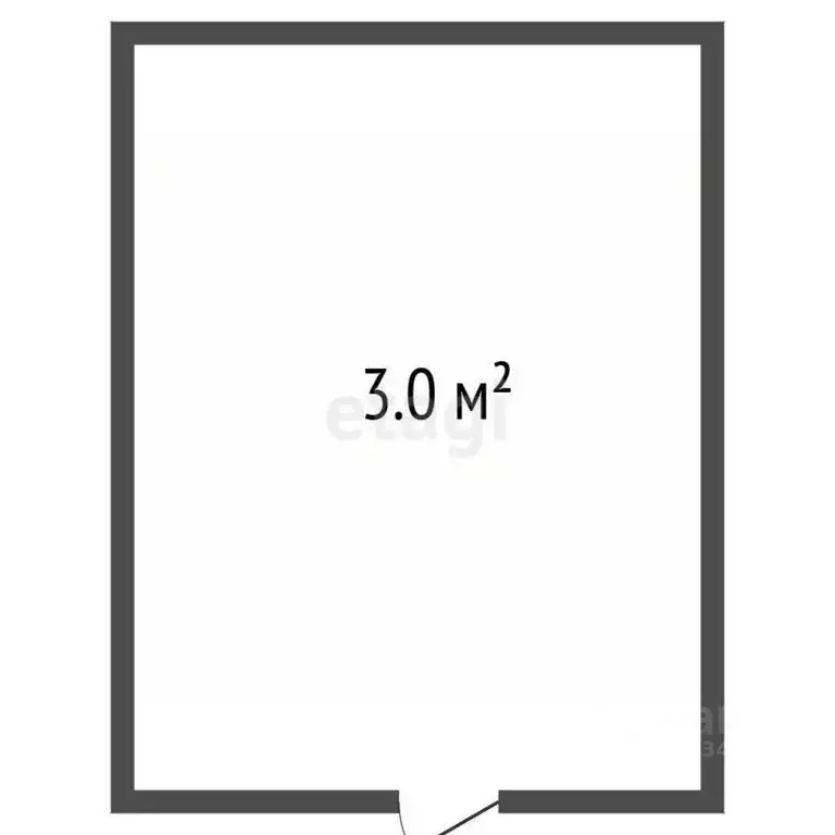 Склад в Тюменская область, Тюмень ДОК мкр, ул. Ботаническая, 1 (3 м) - Фото 2