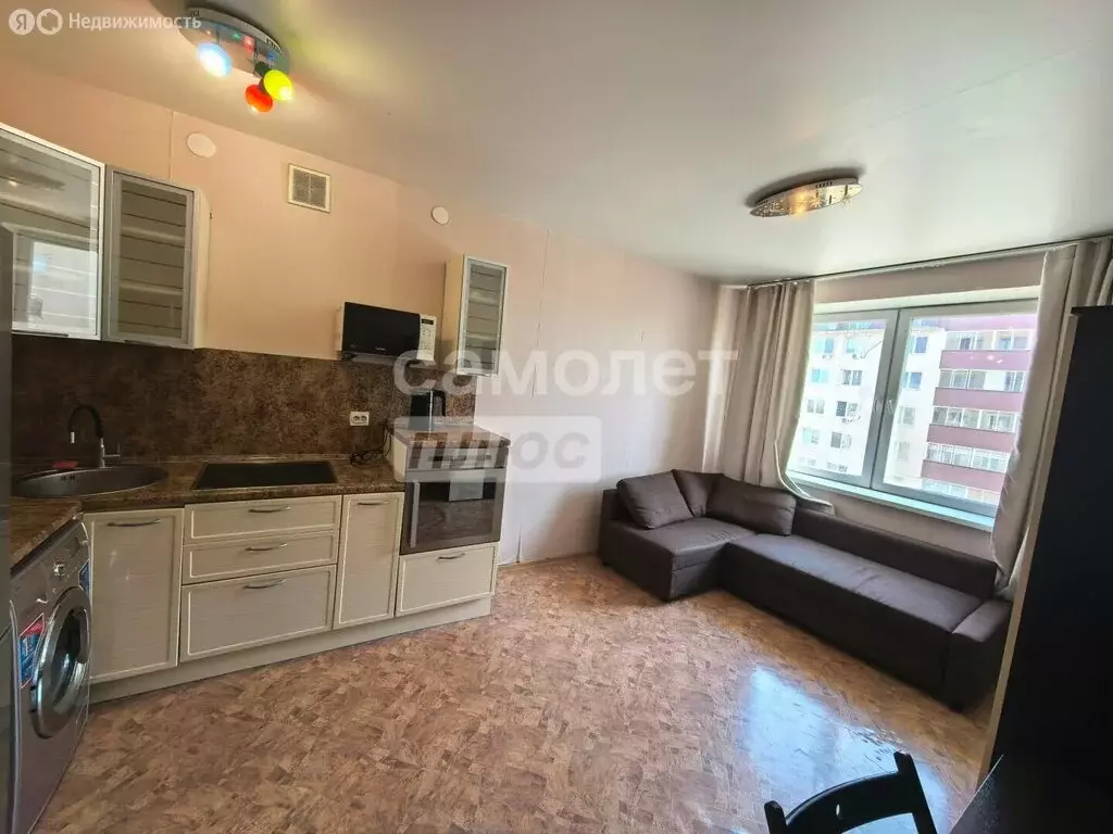 Квартира-студия: Новосибирск, улица Надежды, 10 (24.2 м) - Фото 1