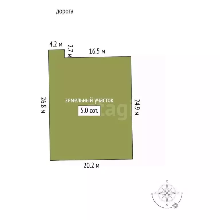 Участок в Ростовская область, Аксайский район, Щепкинское с/пос, пос. ... - Фото 2