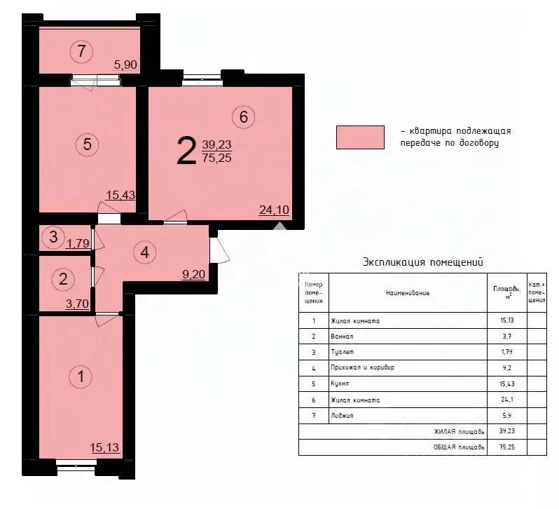 2-к кв. Владимирская область, Ковров Муромский проезд, 3 (75.2 м) - Фото 2