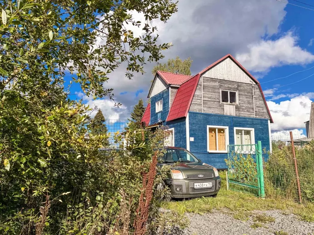 Дом в Карелия, Прионежский район, Деревянкское с/пос, Озерки СНТ  (90 ... - Фото 1