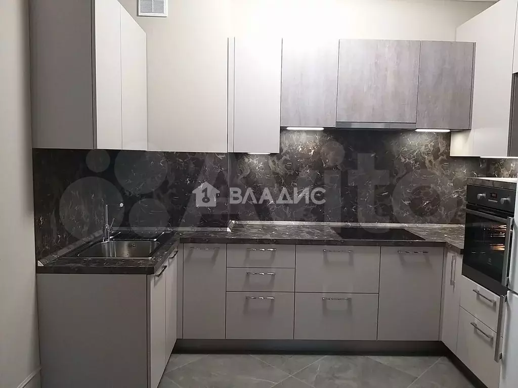 1-к. квартира, 43,8 м, 5/9 эт. - Фото 0