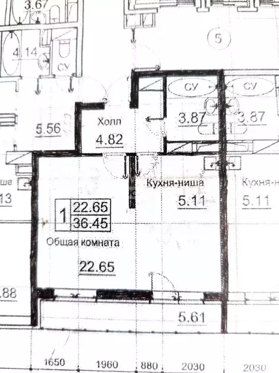 1-к кв. Волгоградская область, Волгоград ул. Гаря Хохолова, 2 (36.5 м) - Фото 1