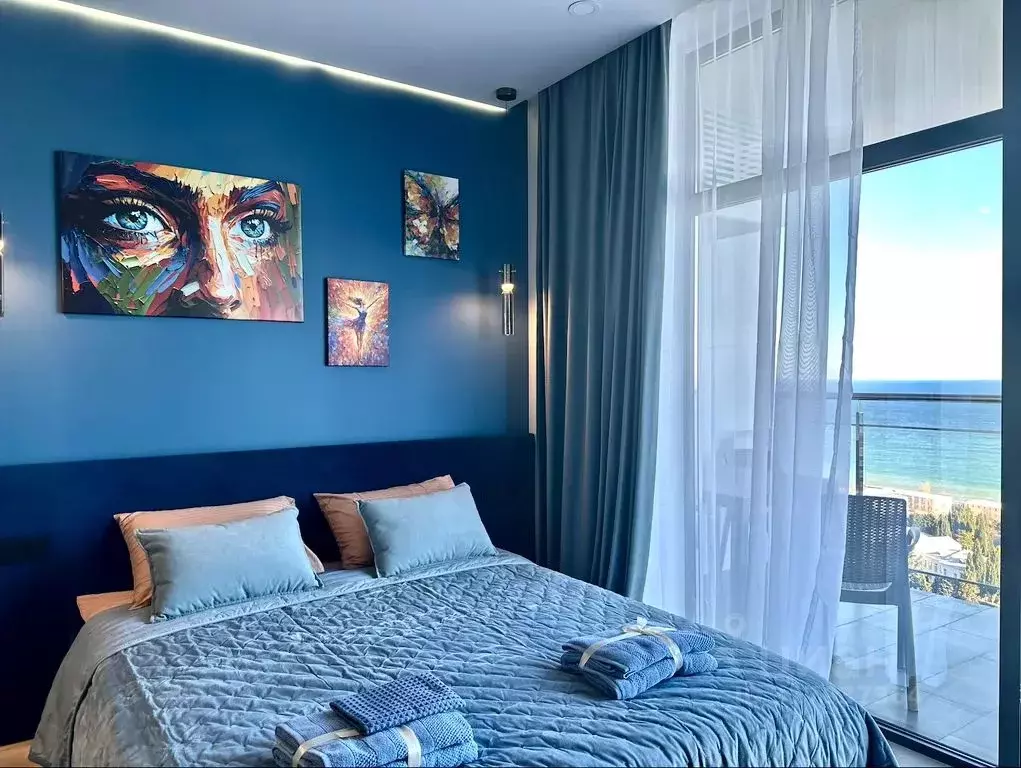 Студия Крым, Алушта ул. Западная, 4к2 (36.0 м) - Фото 2