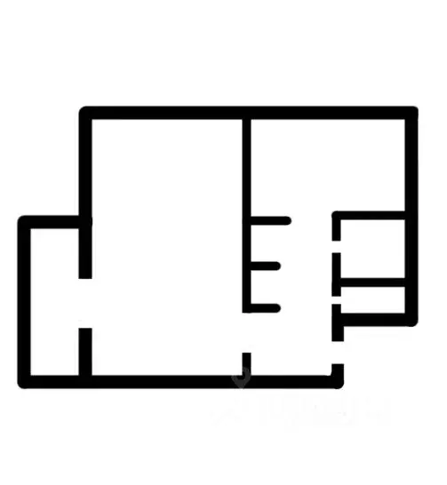 1-к кв. Коми, Усинск Воркутинская ул., 9 (36.1 м) - Фото 2