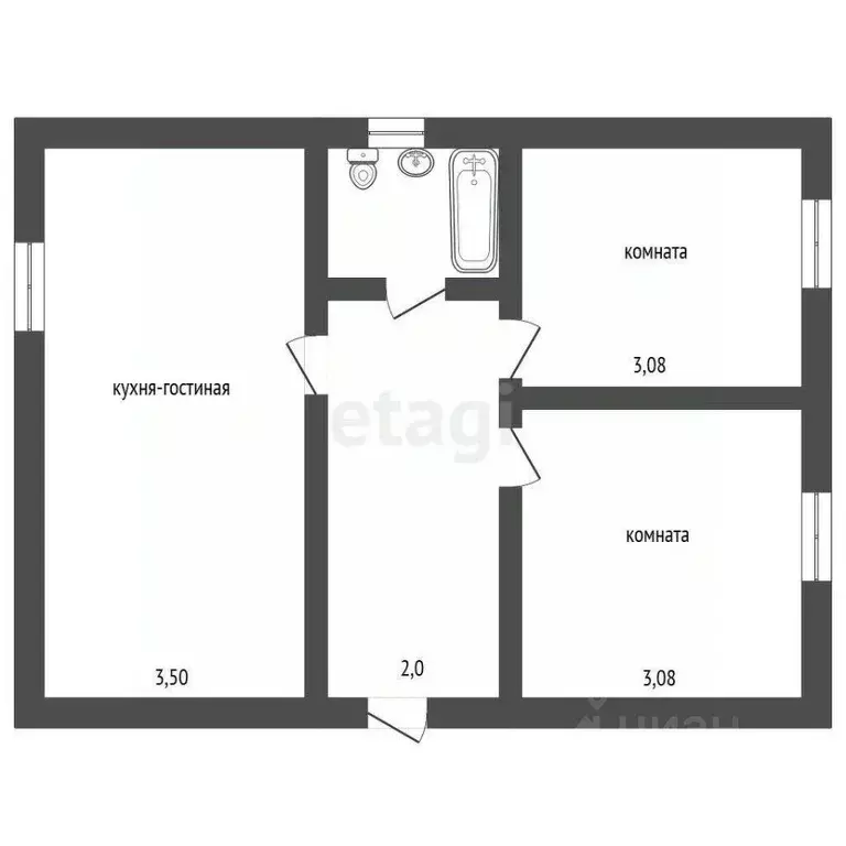 Дом в Удмуртия, Ижевск Дружный коллектив СНТ, ул. Центральная, 69 (72 ... - Фото 1