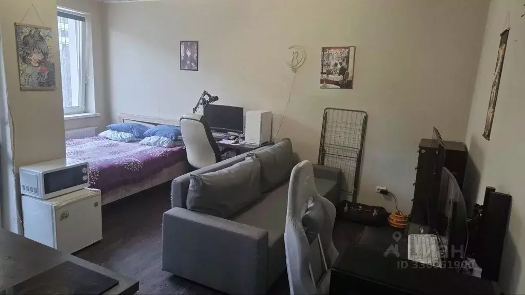 Студия Ленинградская область, Мурино Всеволожский район, бул. ... - Фото 1