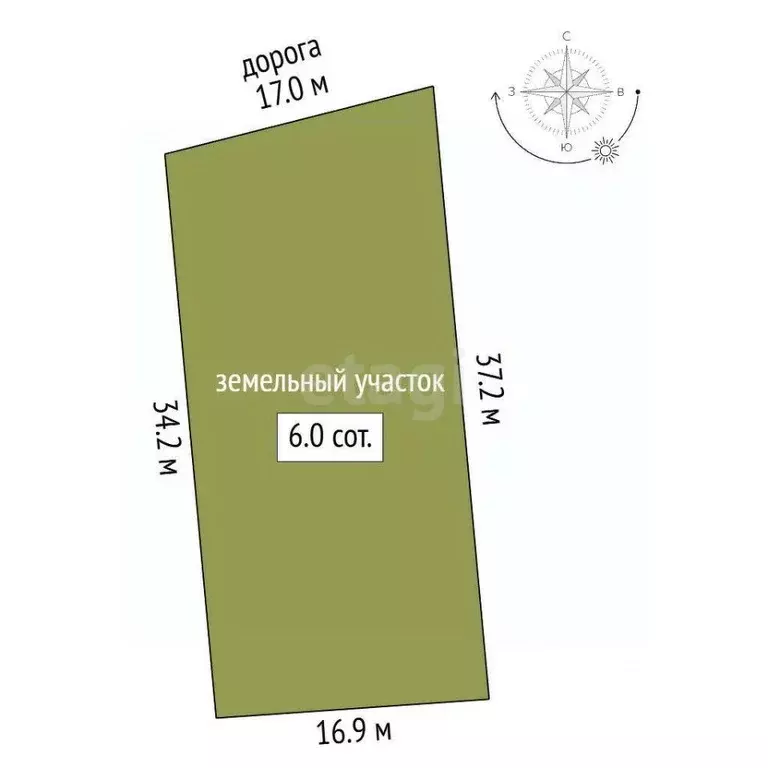 Участок в Саха (Якутия), Жатай городской округ, Жатай рп ул. Полярная, ... - Фото 2