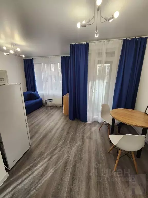 Студия Санкт-Петербург Уральская ул., 25 (25.8 м) - Фото 1