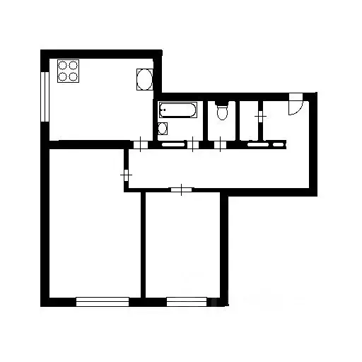 2-к кв. Санкт-Петербург Полюстровский просп., 71 (58.0 м) - Фото 2