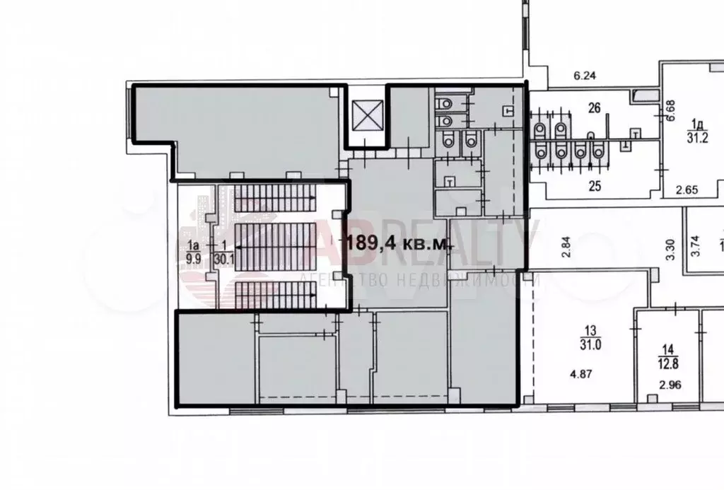 Офис, 189.4 м - Фото 1