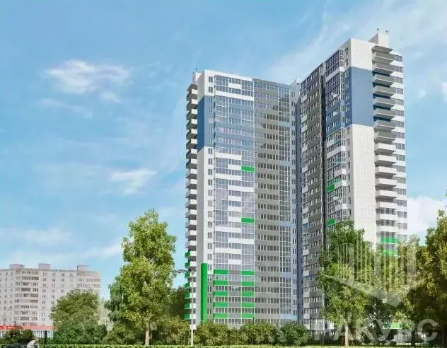 Студия Пермский край, Пермь ул. Солдатова, 29В (22.0 м) - Фото 1