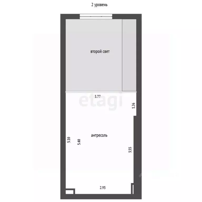 1-к кв. Тюменская область, Тюмень ул. Чернышевского, 1Б (56.6 м) - Фото 1