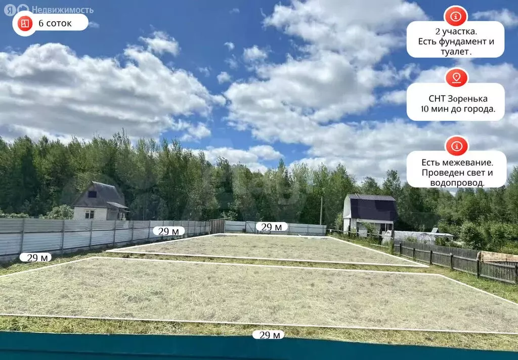 Участок в Тюменская область, Тобольский муниципальный округ, ... - Фото 2