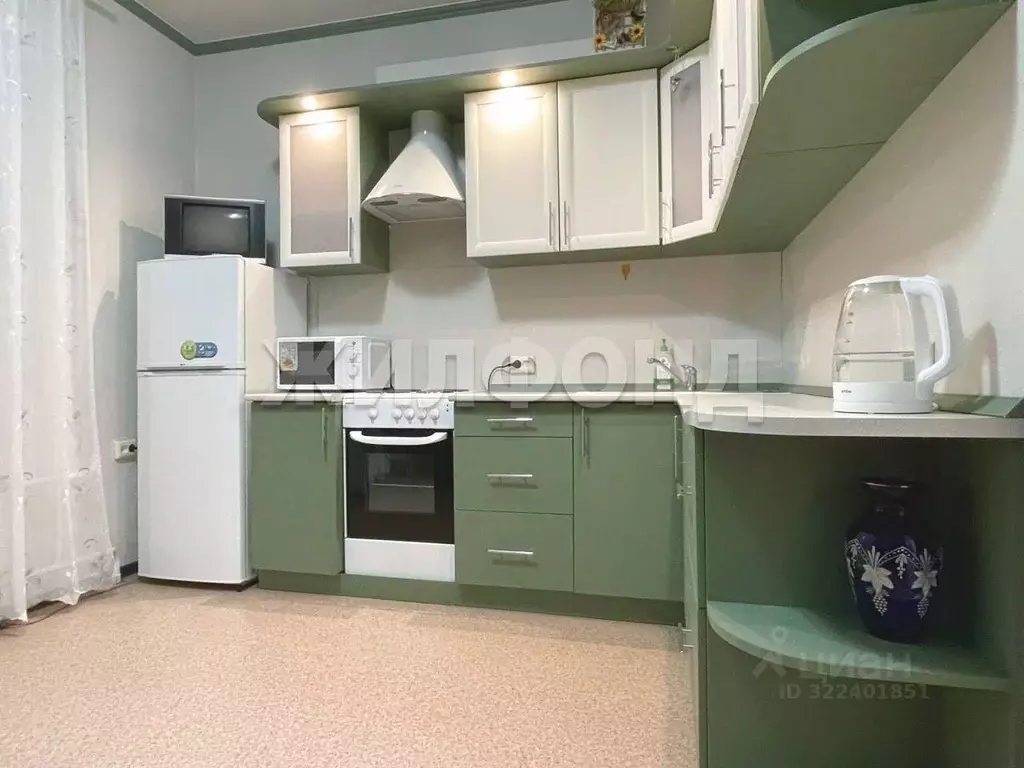 1-к кв. Новосибирская область, Новосибирск ул. Адриена Лежена, 27 ... - Фото 2