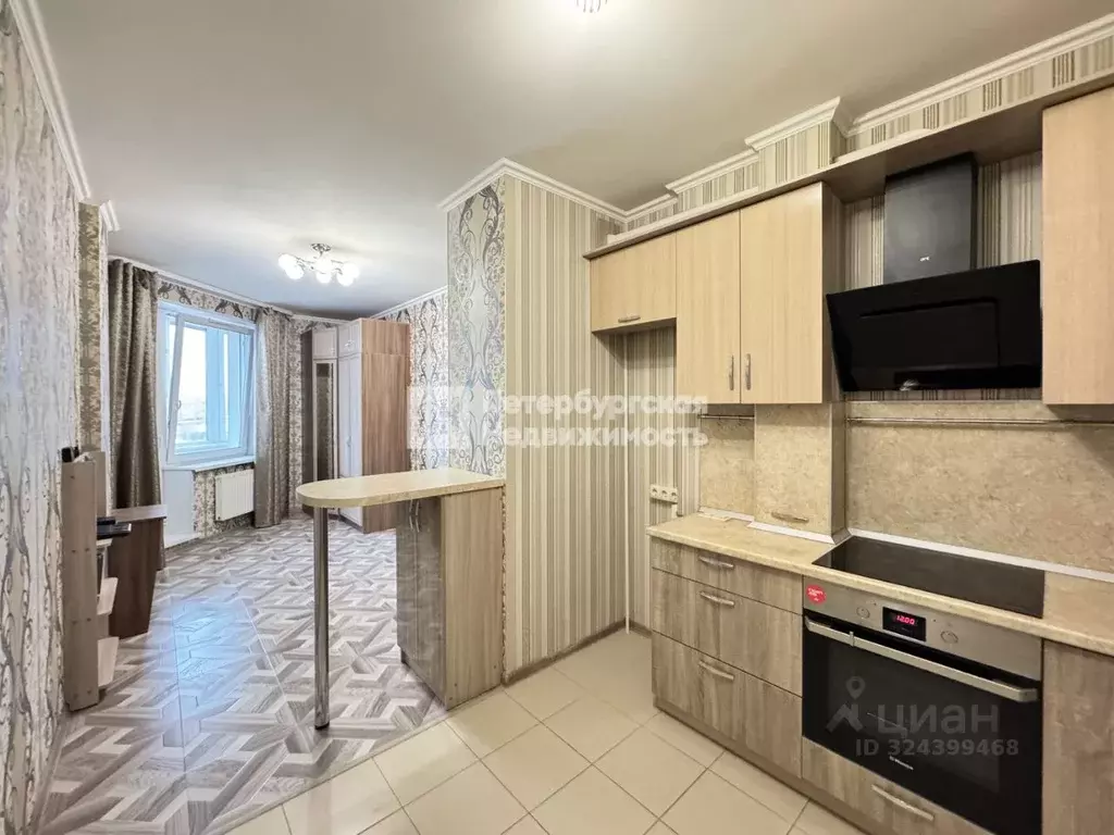 Студия Санкт-Петербург ул. Орджоникидзе, 52 (25.0 м) - Фото 1