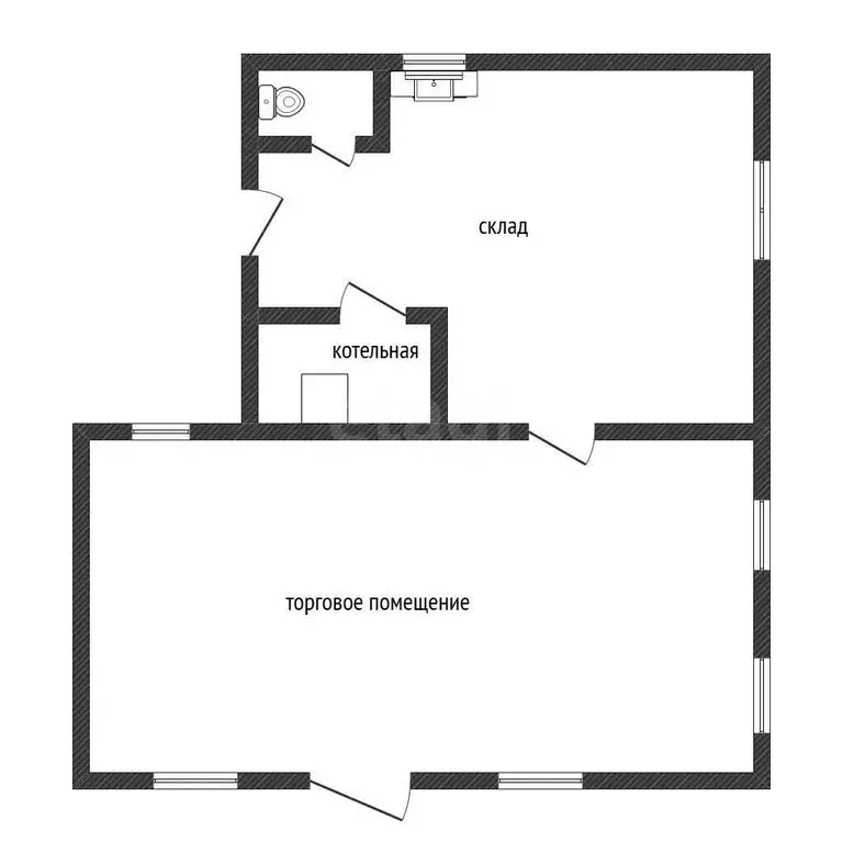 Торговая площадь (115 м) - Фото 1