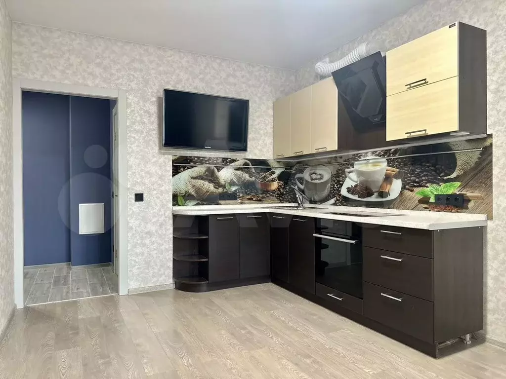 1-к. квартира, 38 м, 6/9 эт. - Фото 1