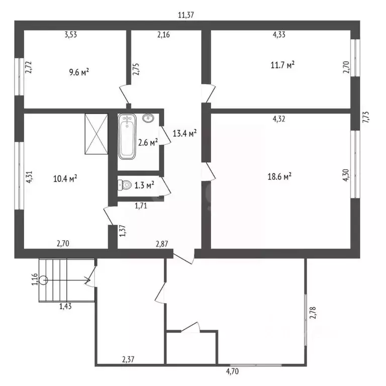 Таунхаус в Амурская область, Благовещенский район, с. Марково ул. ... - Фото 1