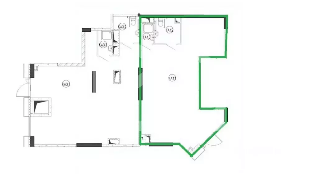 Помещение свободного назначения в Москва Летниковская ул., 6к2 (70 м) - Фото 2