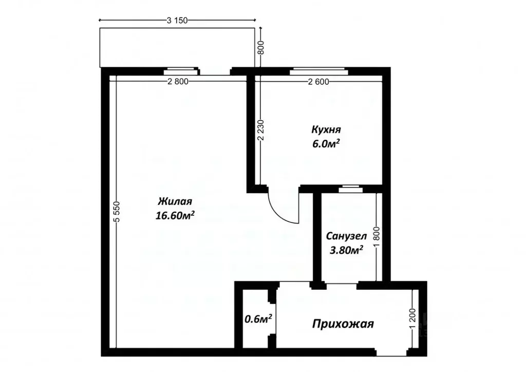 1-к кв. Кабардино-Балкария, Нарткала Урванский район, ул. Бозиева ... - Фото 2