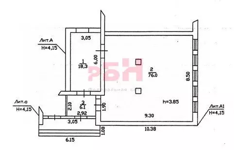 Помещение свободного назначения в Челябинская область, Копейск просп. ... - Фото 2