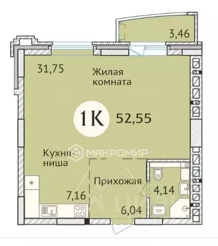 2-к кв. Новосибирская область, Новосибирск ул. Дуси Ковальчук, 248/1 ... - Фото 1