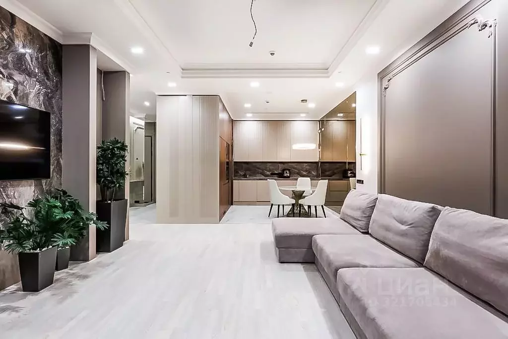 3-к кв. Москва 1-й Красногвардейский проезд, 22с2 (101.0 м) - Фото 0