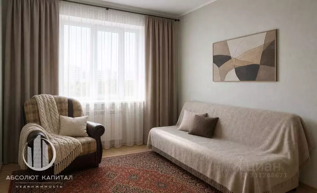 1-к кв. Московская область, Пушкино Оранжерейная ул., 15 (48.0 м) - Фото 1
