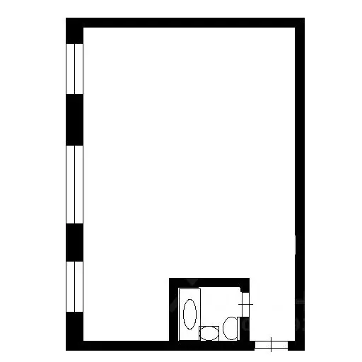 1-к кв. Омская область, Омск ул. Серова, 3 (47.0 м) - Фото 2