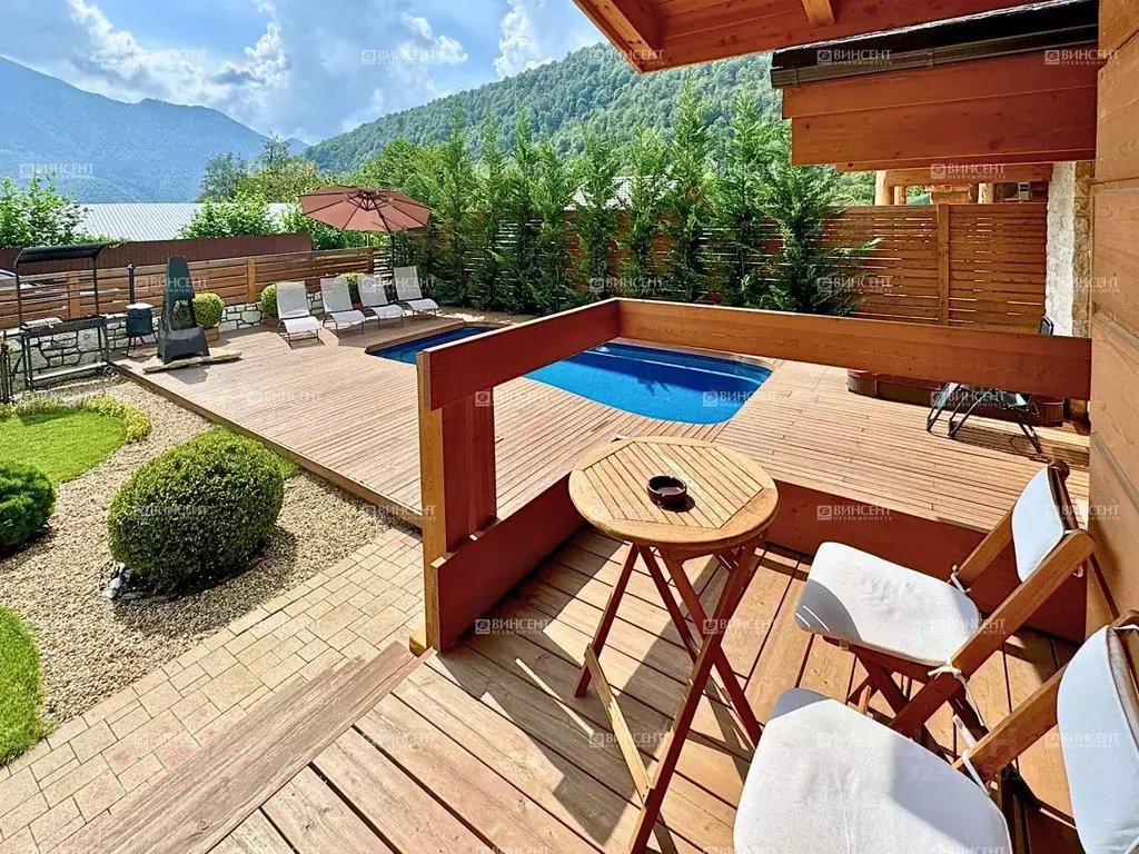 Дом в Краснодарский край, Сочи Красная Поляна пгт, ул. Ачишховская ... - Фото 1