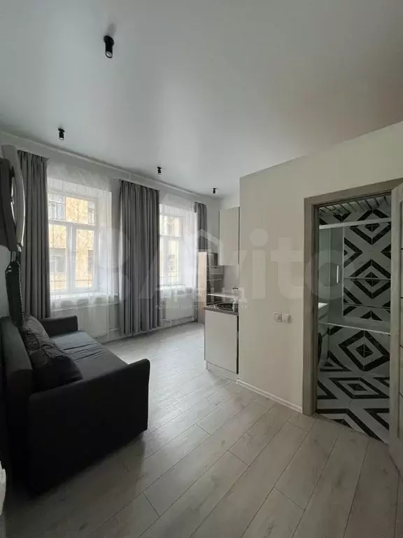 Квартира-студия, 21,5 м, 2/4 эт. - Фото 1