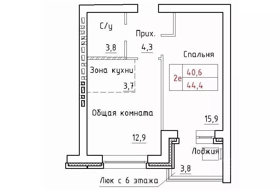 2-к кв. Новосибирская область, Новосибирский район, Мичуринский ... - Фото 1