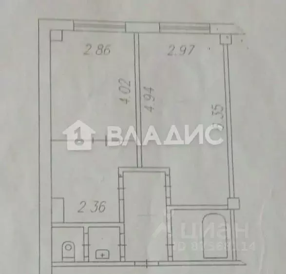 2-к кв. Новосибирская область, Искитимский район, Линево городское ... - Фото 1