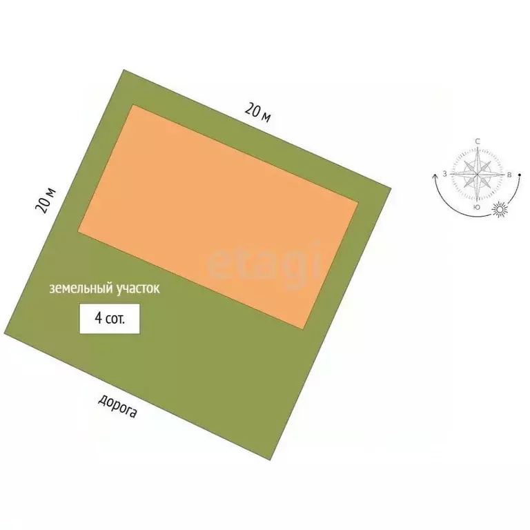 Дом в Ямало-Ненецкий АО, Новый Уренгой Озерное ДНТ, ул. 2-я Озерная, 3 ... - Фото 1