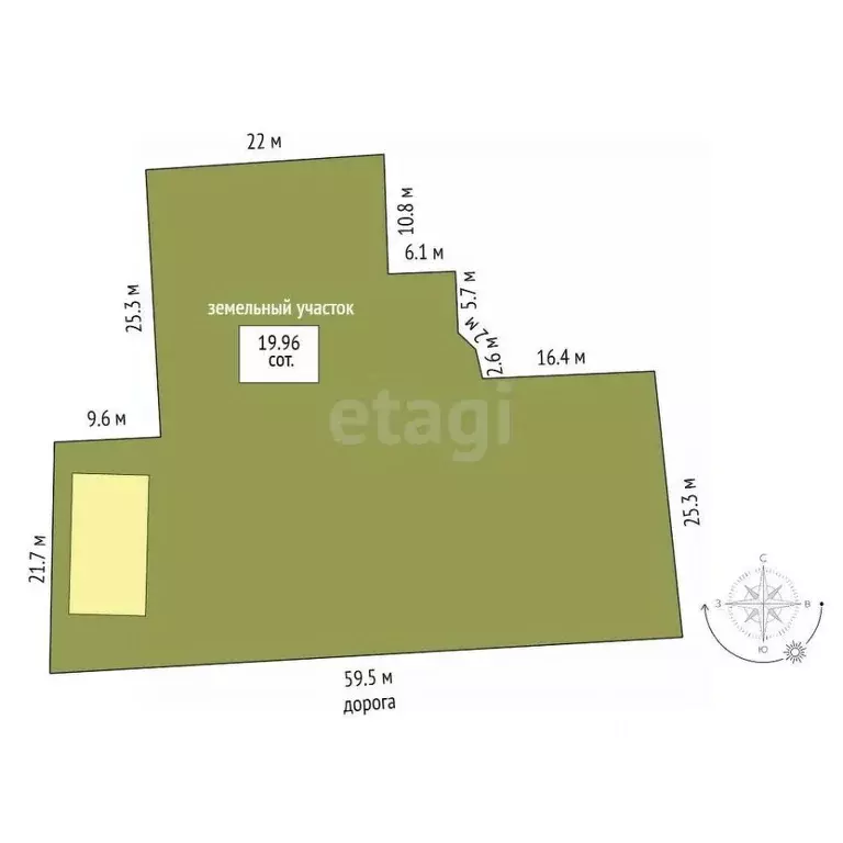 Склад в Саха (Якутия), Якутск ул. Гастелло, 9 (2826 м) - Фото 1