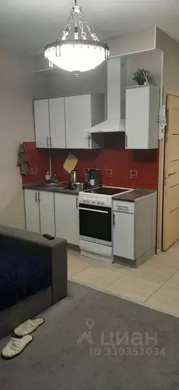 Студия Санкт-Петербург ул. Русановская, 9 (27.3 м) - Фото 1