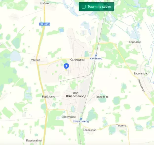 Участок в Нижегородская область, Бор (8 м) - Фото 1