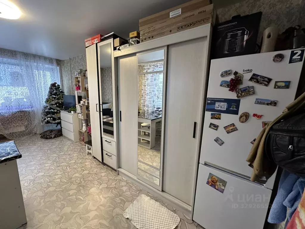 Студия Кемеровская область, Инской пгт ул. Инская, 9 (14.7 м) - Фото 1