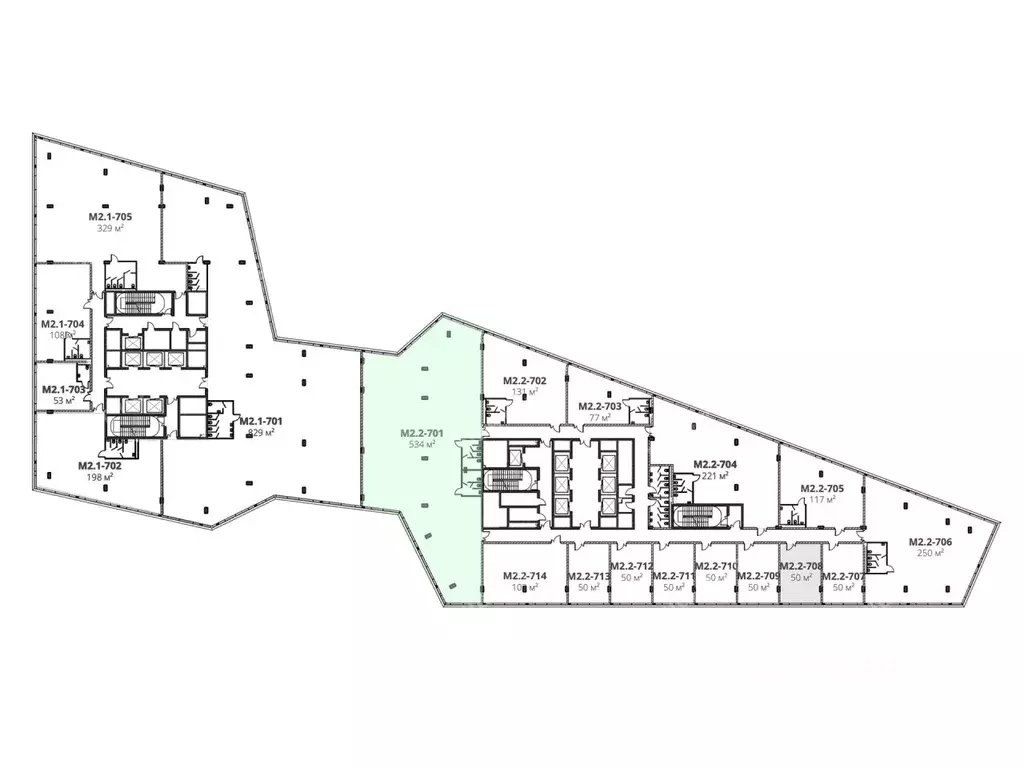 Офис в Москва ул. Нижние Мневники, 37АС4 (534 м) - Фото 1