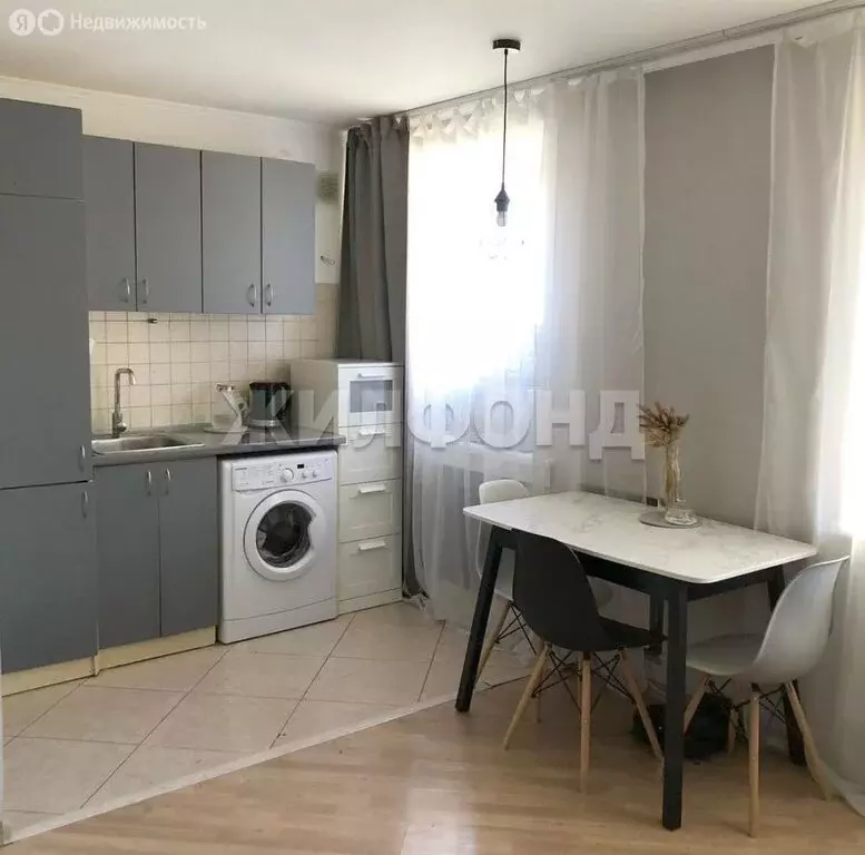 Квартира-студия: Новосибирск, Широкая улица, 17 (30 м) - Фото 1