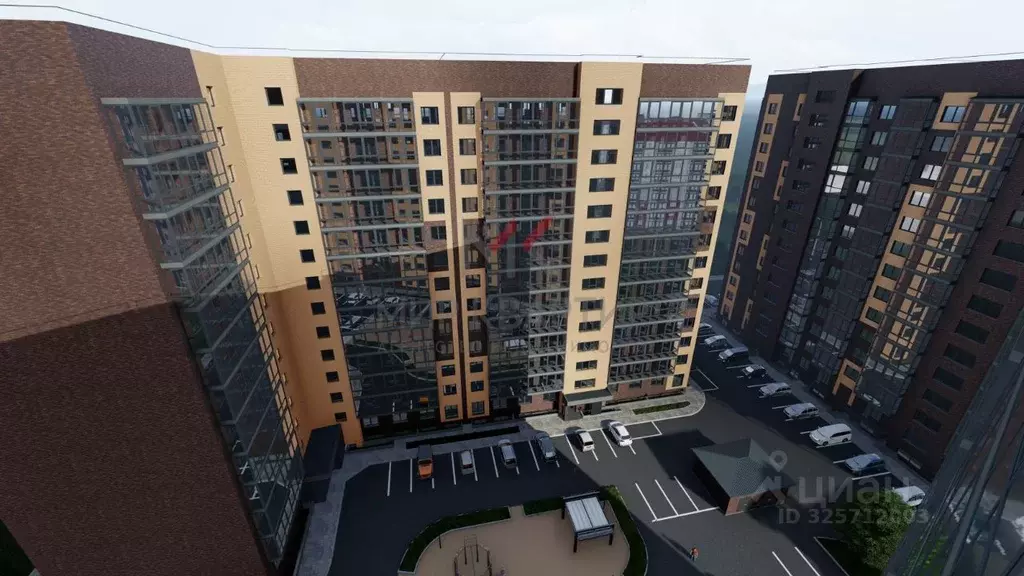 2-к кв. Хакасия, Абакан Арбан мкр, Новый Бульвар жилой комплекс (60.0 ... - Фото 2