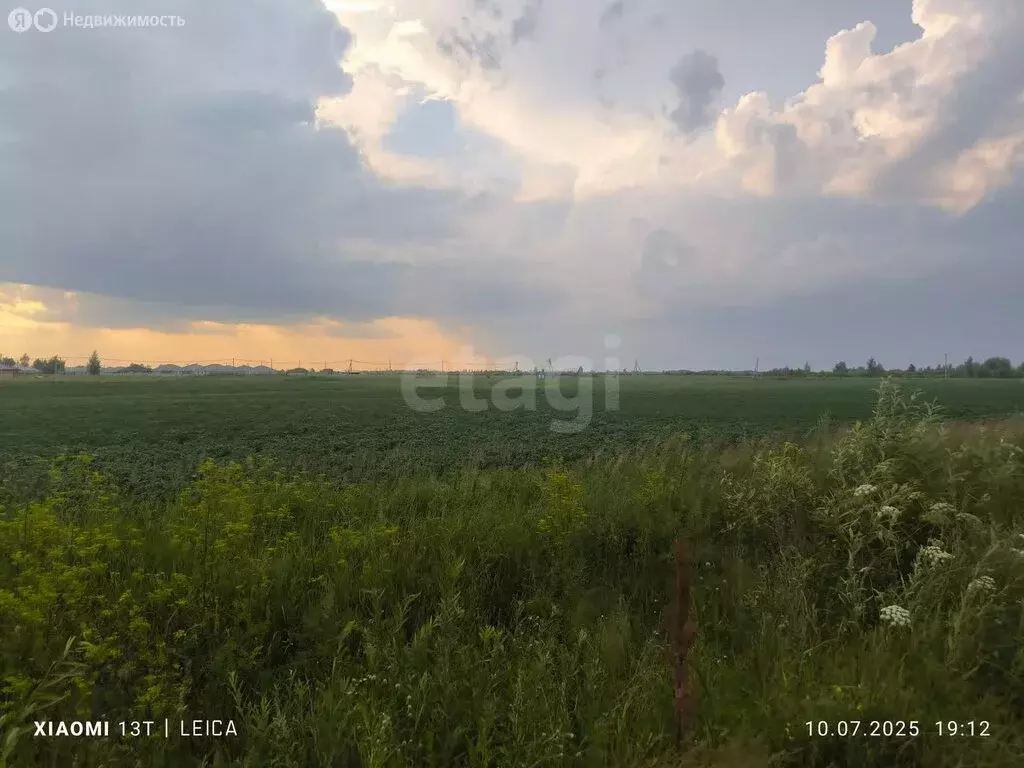 Участок в Тюменский район, село Каскара (600 м) - Фото 0