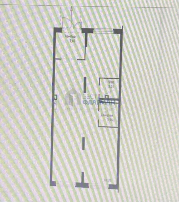 Помещение свободного назначения в Москва ул. Аэростатная, 6к4 (158 м) - Фото 1