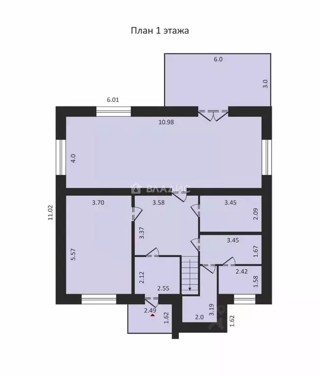 Дом в Ленинградская область, Всеволожск просп. Гончарова, 50 (302 м) - Фото 2
