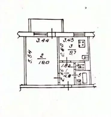 1-к кв. Липецкая область, Липецк ул. А.Г. Стаханова, 18 (37.2 м) - Фото 1