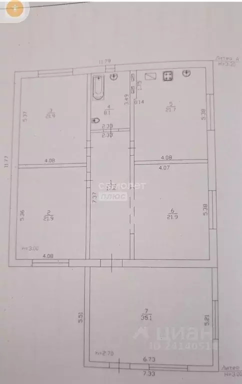 Дом в Краснодарский край, Динская ст-ца ул. Лермонтова (147 м) - Фото 2